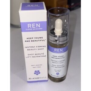 Ren Keep Young and Beautiful Instant Firming Beauty Shot 1oz 30ml